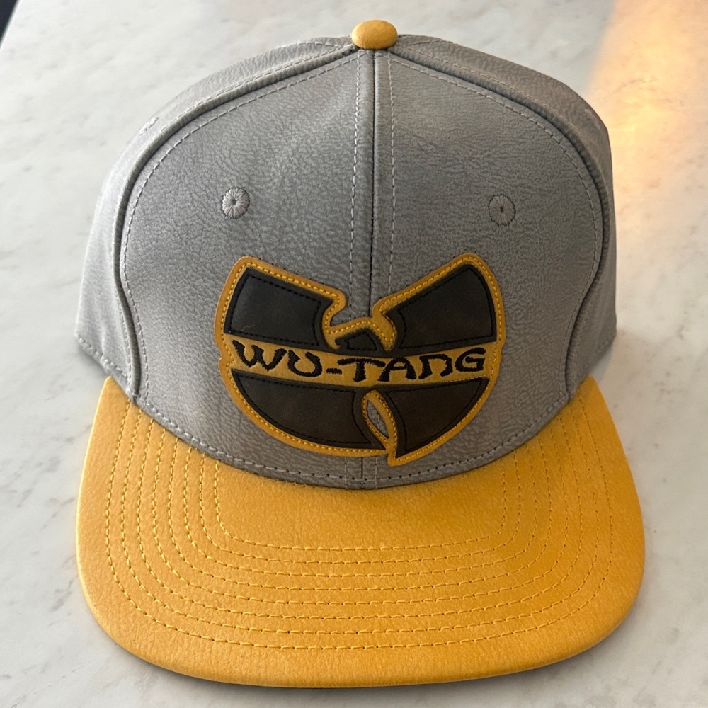 Wu-Tang Gray and Yellow Cap
